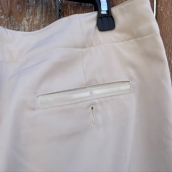 LADY HAGEN Women’s Tan Skort Skirt Pockets Side Slits Size 14 - Picture 9 of 14